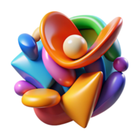 beautiful rustic An abstract representation of human emotions, using vibrant colors and dynamic shapes, in an expressionist style genuine png
