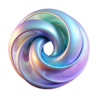 wonderful creative A swirling vortex of iridescent, pearlescent colors, illuminated by soft, ethereal light, in a fluid, Art Nouveau style authentic png