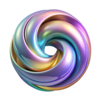 wonderful contemporary A swirling vortex of iridescent, oil-slick colors, illuminated by a soft, ethereal glow, rendered in a smooth, Art Nouveau style genuine png