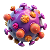 extraordinary vintage A microscopic view of nanobots repairing damaged cells, vibrant colors, scientific visualization style premium png