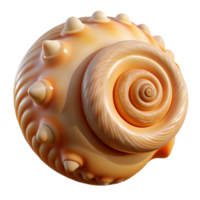 extraordinary classic A spiral seashell, intricate patterns and textures, warm natural light, macro photography style high resolution png