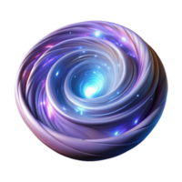impressive abstract A swirling mass of particles forming a vortex, illuminated by a bright, directional light, in a scientific visualization style detailed png