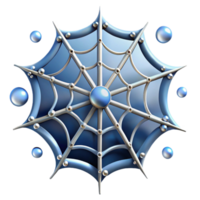 magnificent traditional An intricate spiderweb glistening with raindrops, illuminated by a single ray of sunlight, with a nature photography style authentic png