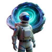 extraordinary rustic A lone astronaut in a sleek, white bioluminescent spacesuit, gazing at a colossal, swirling nebula, lit by the soft glow of distant galaxies. Digital painting style high quality png