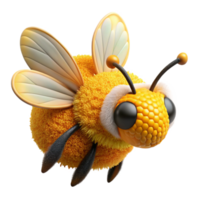 magnificent classic A busy bee collecting nectar from a flower, its fuzzy body covered in pollen, depicted in a close-up, macro photography style professional png