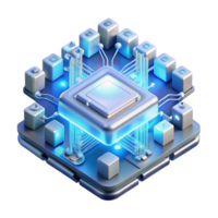 extraordinary classic A quantum computer processing vast amounts of data, complex glowing circuits, abstract and futuristic genuine png