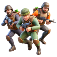 wonderful rustic A group of rebels fighting against heavily armed soldiers, dynamic action scene, gritty realism style, dramatic lighting, muted color palette detailed png