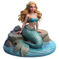 impressive rustic A beautiful siren perched on a rock by the sea, her enchanting song luring sailors to their doom. Pre-Raphaelite style, mysterious atmosphere exclusive png