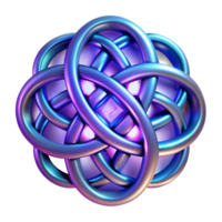 vibrant traditional An intricate, Celtic knotwork design glowing with mystical energy, in a vibrant, abstract art style 4K png