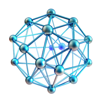 vibrante creativo un red de interconectado, brillante líneas, formando un complejo, similar a una web estructura, en un futurista, datos visualización estilo original png