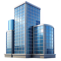 vibrante moderno uma arranha-céu refletido dentro uma vidro fachada do outro prédio, moderno arquitetura, abstrato composição, Claro luz do dia profissional png