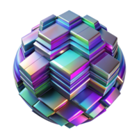 sereno clássico uma digital falha efeito aplicado para uma geométrico padrão, com distorcido cores e pixelizada texturas, dentro uma falha arte estilo exclusivo png