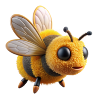 extraordinary artistic A busy bee collecting nectar from a flower, its fuzzy body covered in pollen, depicted in a close-up, macro photography style genuine png