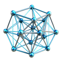 serene artistic A network of interconnected, glowing lines, forming a complex, web-like structure, in a futuristic, data visualization style detailed png