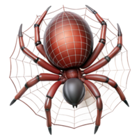 serene abstract A spider spinning a web, intricate details, macro photography high resolution png