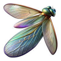 impressive minimalist A close-up of a dragonfly's wing, intricate details, iridescent colors, macro photography professional png