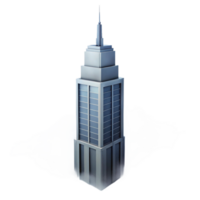 impressive rustic A skyscraper piercing through a thick layer of fog, muted morning light, minimalist style original png
