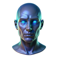 dramatic creative A holographic projection of a human face flickers in the darkness of a deserted spaceship. Mystery sci-fi style, dim lighting, eerie atmosphere exclusive png