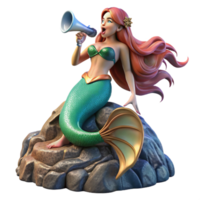 elegant rustic A beautiful siren perched on a rocky outcrop, her enchanting voice echoing across the stormy sea. Pre-Raphaelite style, rich colors and detailed fabrics genuine png