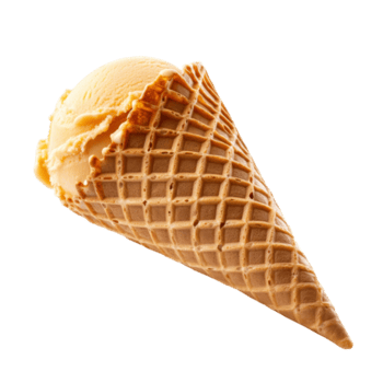 vuoto cialda ghiaccio crema cono isolato su un' trasparente sfondo visto a partire dal un' diverso angolo nel un' ombra, diverso angolo di vuoto cialda ghiaccio crema cono isolato su trasparente sfondo png