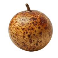 Long Gong fruit Lansium parasiticum displayed on a Transparent background showcasing its unique texture and color, Long Gong fruit Lansium parasiticum on background png
