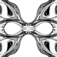 Exploring infinite reflections and symmetry in a mesmerizing abstract design, Infinite Reflections Artistic Symmetry in Design, white background png