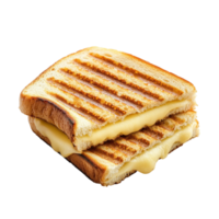 Cheese toasted sandwich on a white background showcasing melted goodness and crispy texture, Cheese toasted sandwich isolated on white background png