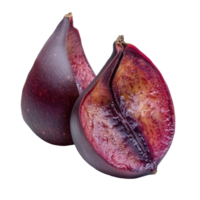 Flacourtia fruit displayed against a white background highlighting its rich color and unique shape, Flacourtia fruit isolated on white background png