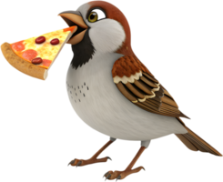 Elegant Sparrow Bird With A Peaceful And Gentle Appearance. . png