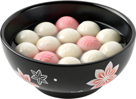 Delicious Tang Yuan dessert clipart for Chinese cuisine enthusiasts. . png