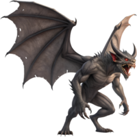 Evil Demon with Intense Fury in Clipart. . png