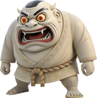 Eerie Japanese yokai spirit design cartoon . png