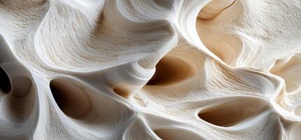 Abstract Whipped Cream Texture photo