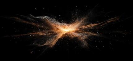 Explosive Burst of Particles photo