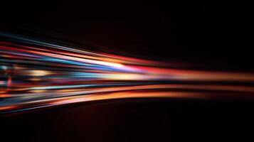 Abstract speed lines photo