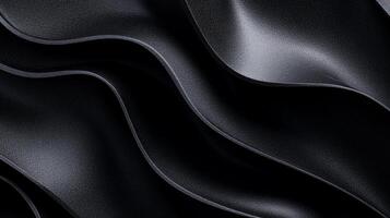 Dark, flowing, draped fabric texture photo