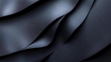 Abstract dark grey flowing fabric texture photo