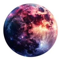 The moon is shown in this image png