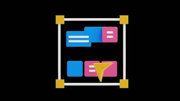 3D Animation of Design Layout video