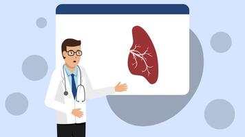 Pulmonologist Presentation Animation video