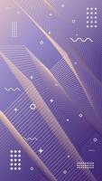 Abstract modern purple background of flowing element trend design. Wedding color palette. vector