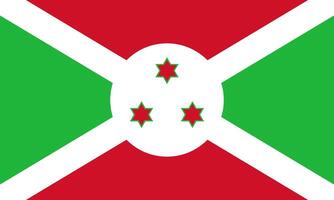 Burundi Flag Stock Image. vector
