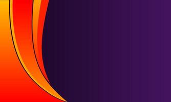 Wavy Colorful Background vector