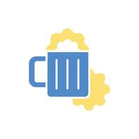 pint icons with background vector