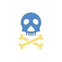 toxic air icons colours with background vector