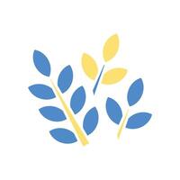 wheat icons with background vector