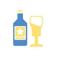 craft beer icons with background vector