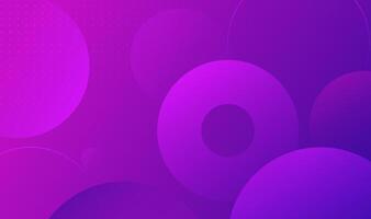 Abstract style horizontal illustrations purple circular pattern background vector