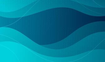 Abstract style horizontal illustrations green moire background vector