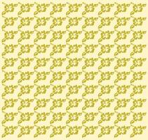 a yellow and green pattern with leaves vector